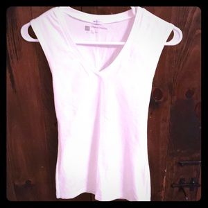 NWOT XS gap white favorite stretch v-neck tank